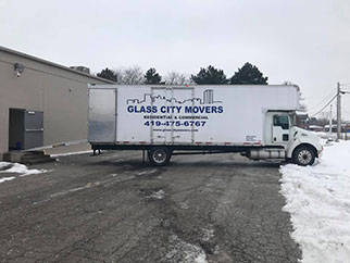 Glass City Movers, LLC, Branded Truck